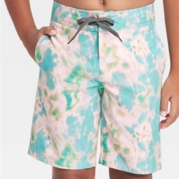 Boys' Tie-Dye Board Shorts - art class - Picture 1 of 3